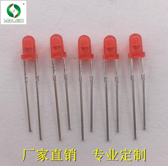 F3圆头有边红发红 4