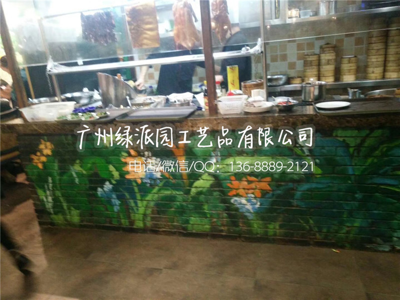 餐厅壁画 油画 墙画321