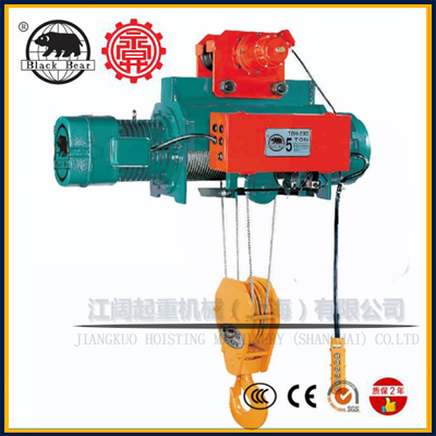 黑熊电动葫芦钢索式TB