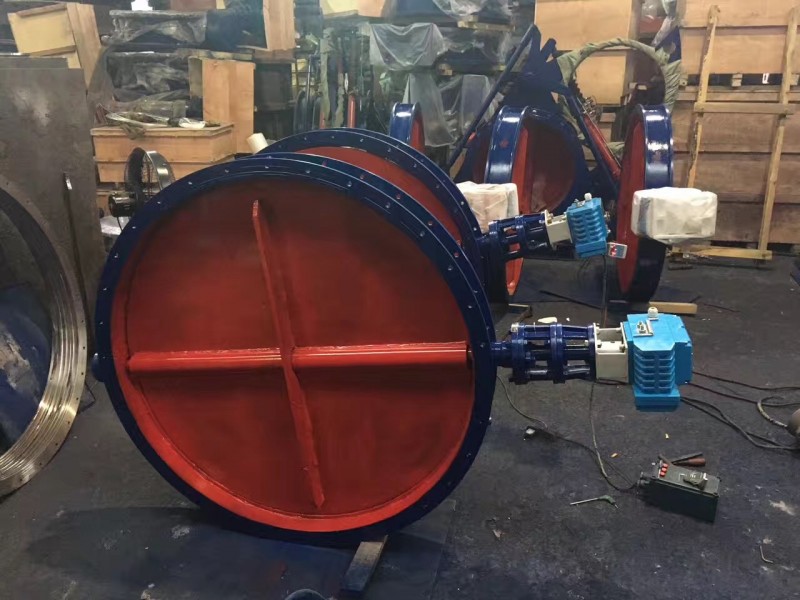 TD941W-6C电动通风法兰蝶阀