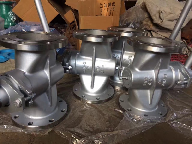 X43W-10P不锈钢二通法兰旋塞阀