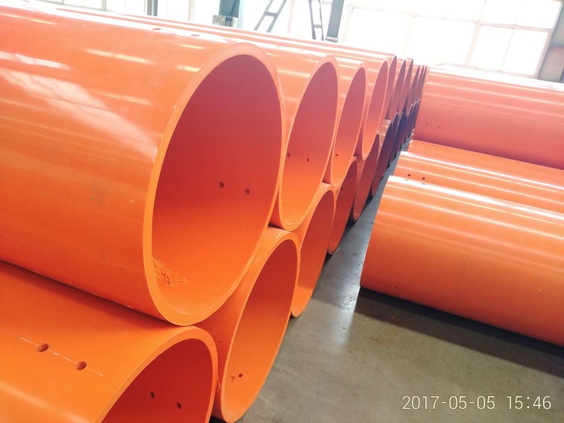 逃生管道重量：69.7kg/米