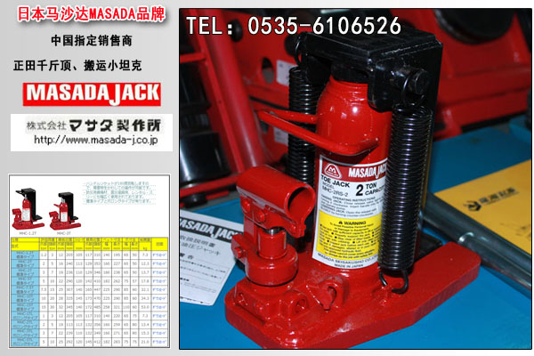 马沙达鸭嘴型千斤顶图片