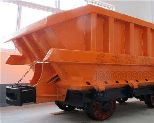 单侧曲轨侧卸式矿车 5
