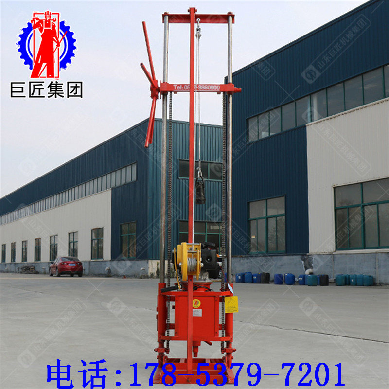 QZ-2CS卷扬机版汽油轻便取样钻机2