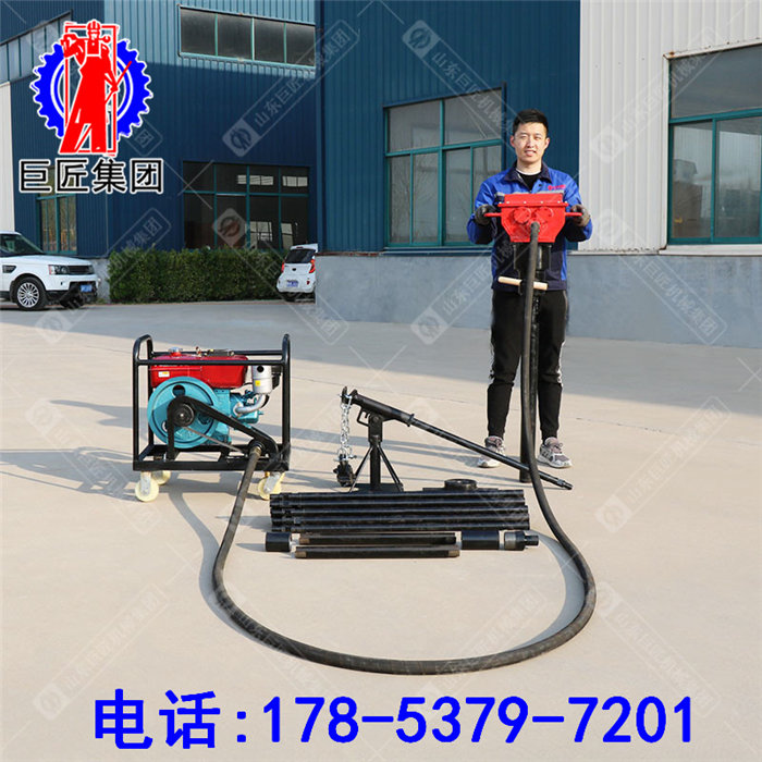 QTZ-4柴动便携式取土钻机1