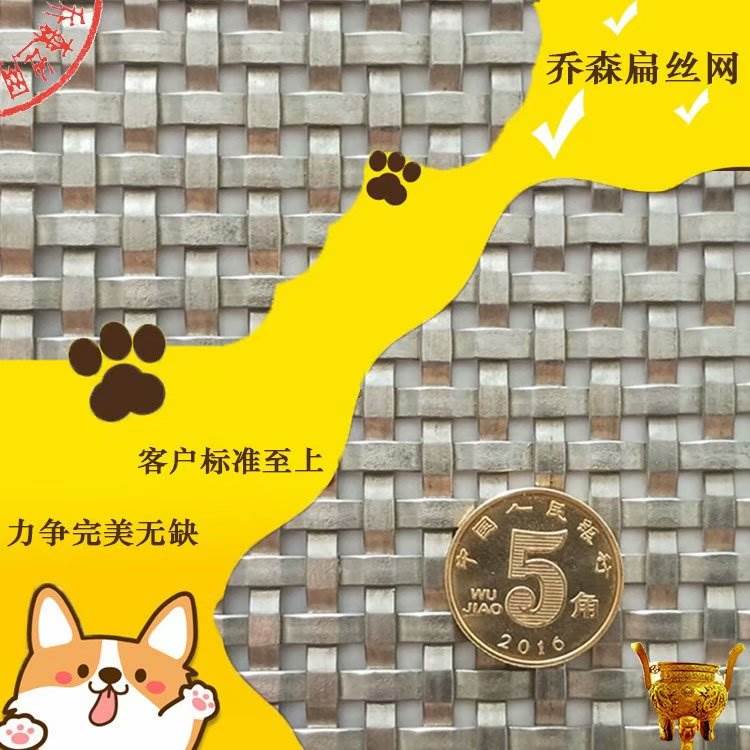 扁丝编织网