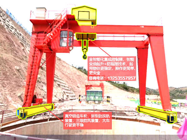 50吨洞口吊土龙门吊 A5级别