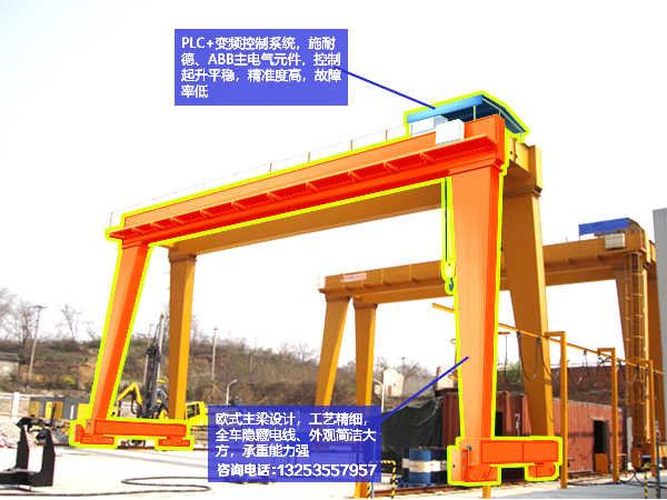 50吨欧式双梁龙门吊