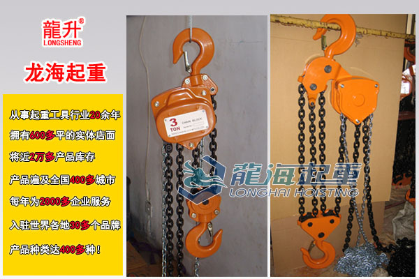 龙升手拉葫芦图片