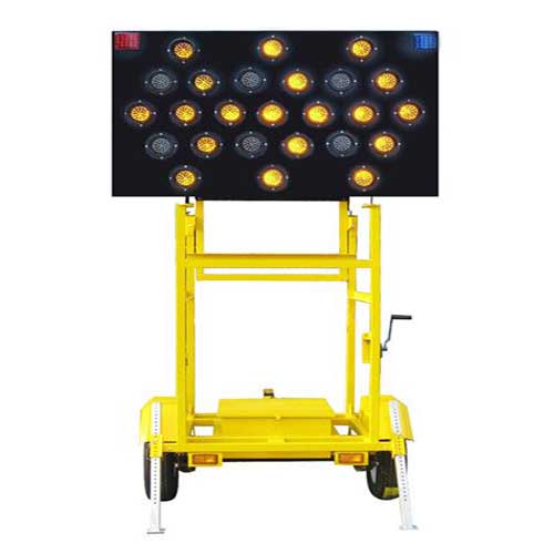 拖挂式标志灯车